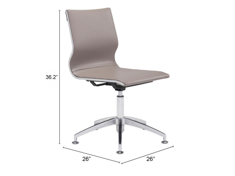 Glider Conference Chair Taupe