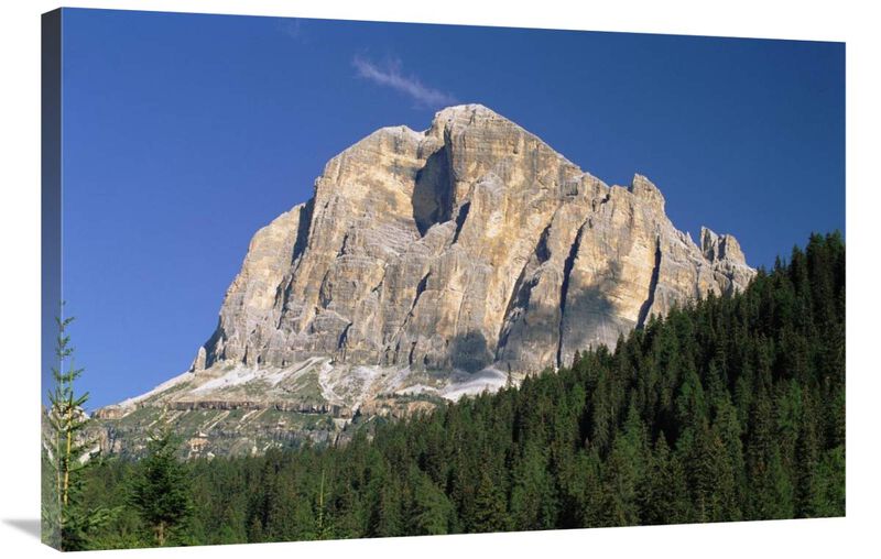 Tofana di Rozes, view of cliff face, Italian Dolomites, Italy-Canvas Art-36x24