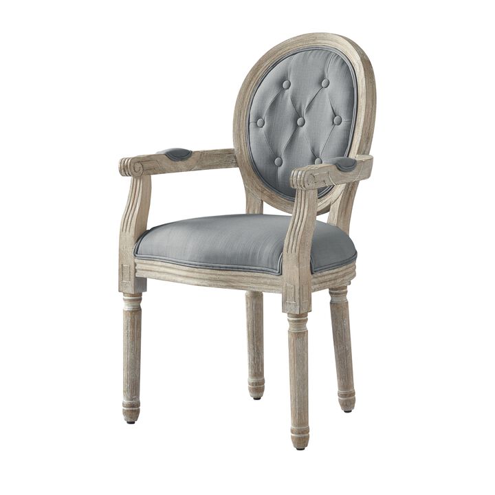 Rustic Manor Felicia Linen Dining Chair