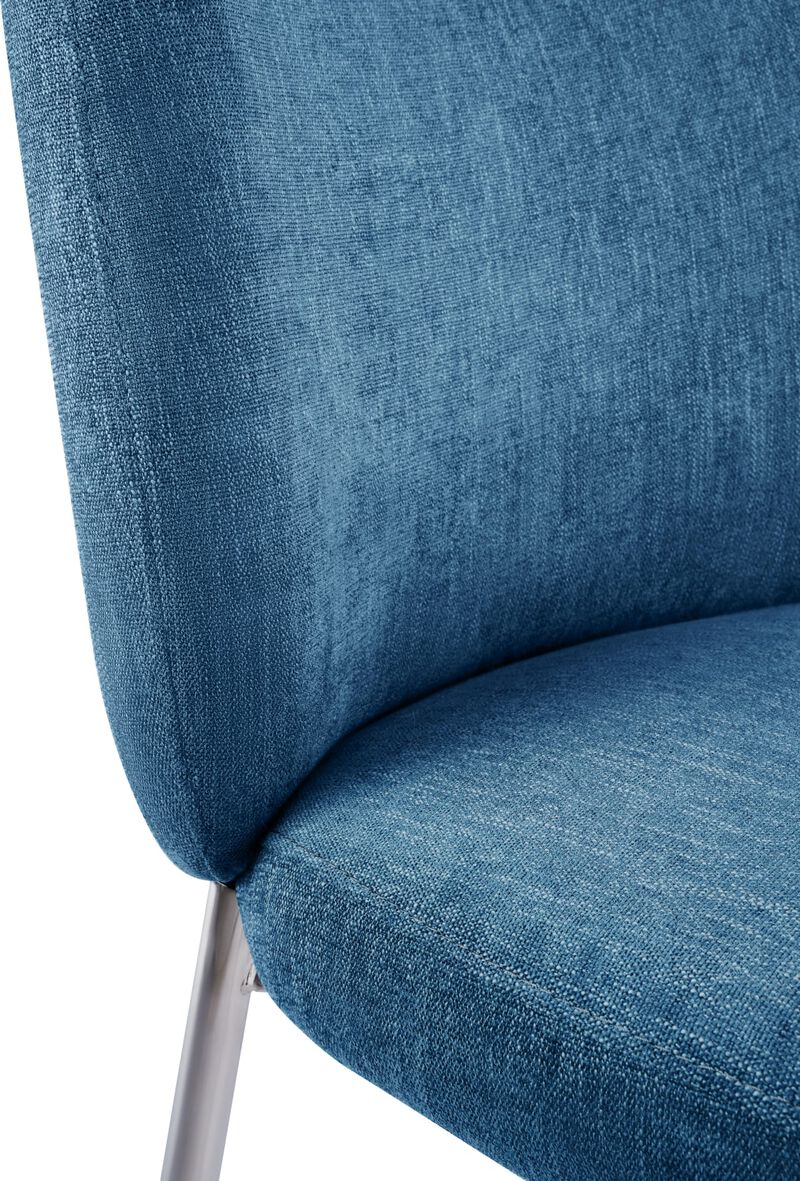 Fomo Chenille-upholstered Dining Chair