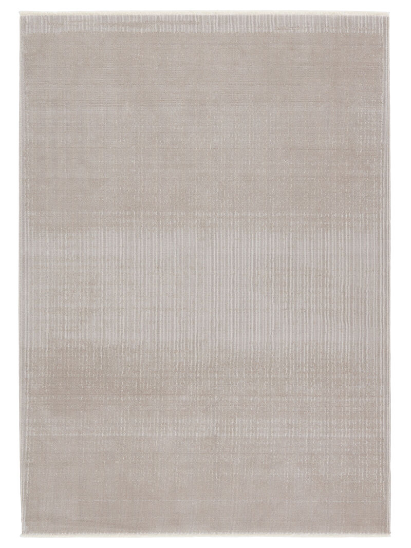 Aura Alva Tan/Taupe 2'6" x 8' Runner Rug