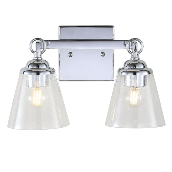 Marion Hurricane Metal/Glass Vanity