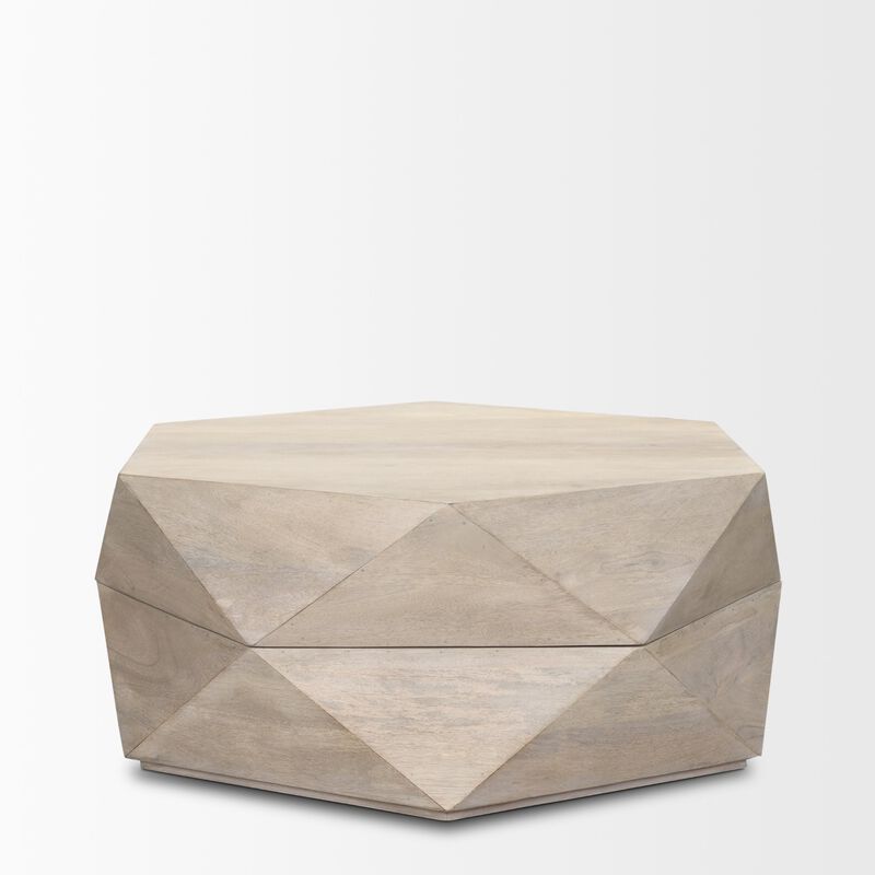 Arreto 36" White Coffee Table