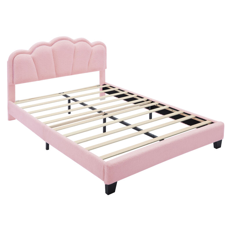Merax Platform Bed with LED Light