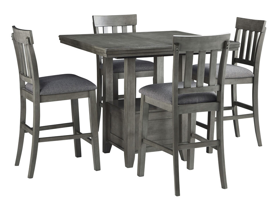 Hallanden 5-Piece Counter Height Table Set