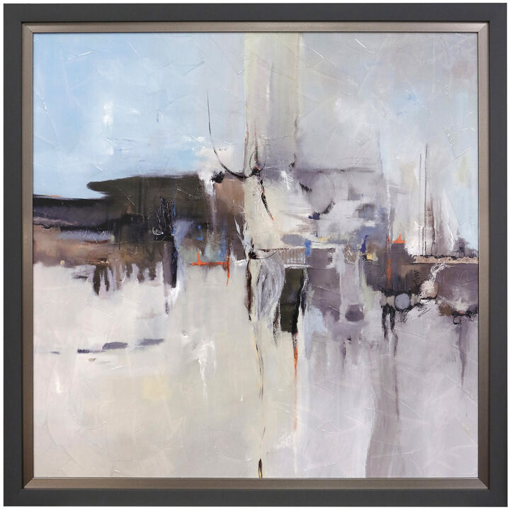 Mystic Harbour Framed Print