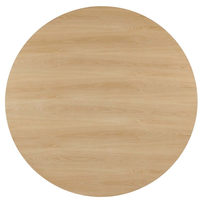 Modway - Gratify 60" Round Dining Table Oak